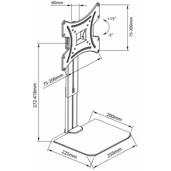 Кронштейн для ТВ Maclean MC-451