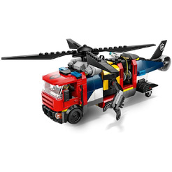 Конструктор LEGO City 60462 Вертолет, пожарная машина и подводная лодка