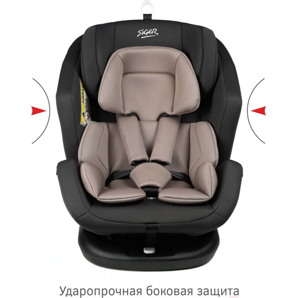 Isofix KRES3911 (темно-серый)