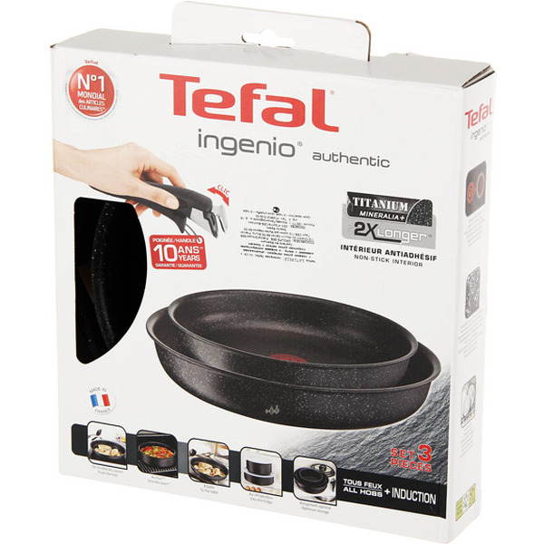 Набор сковород TEFAL Ingenio Authentic L6719112