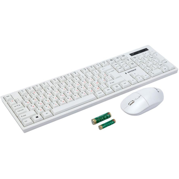 Комплект клавиатура + мышь Gembird KBS-6000-W