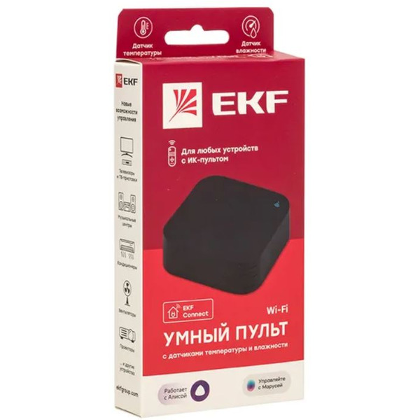 Умный пульт Connect с датчиками температуры и влажности EKF irr-ths