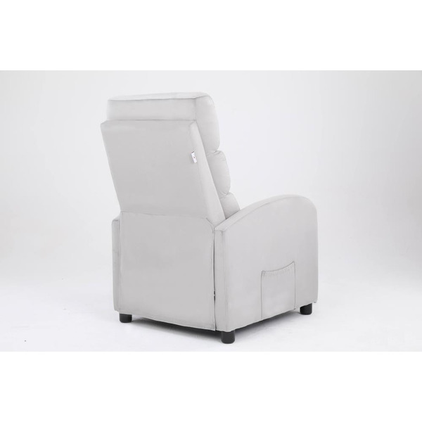 Кресло вибромассажное Calviano 2164 (велюр серый)