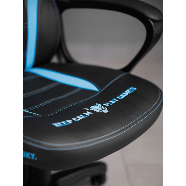 Кресло компьютерное FLOKY VIBE Aqua-Black