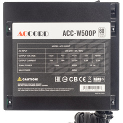 Блок питания Accord ACC-W500P