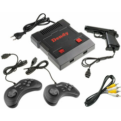 Игровая приставка Dendy Achive (640 игр + световой пистолет)