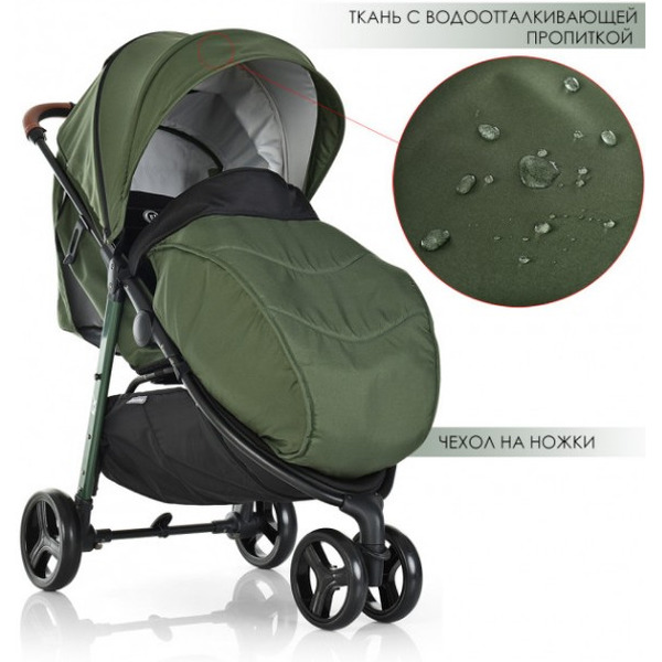 Коляска EL Camino X3 (зеленый)
