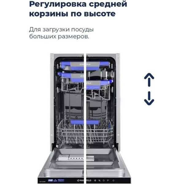 Встраиваемая посудомоечная машина MAUNFELD MLP-08IMR