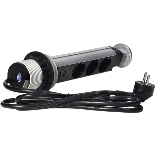 Блок розеточный Orno OR-AE-1349-AL 1,8 м