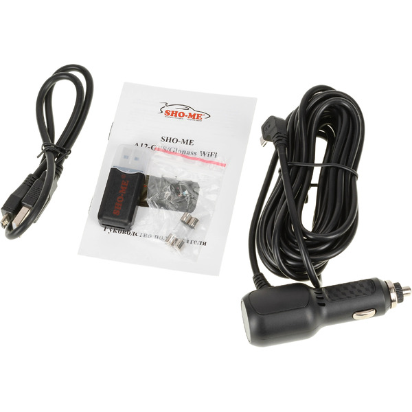 Видеорегистратор-GPS информатор (2в1) Sho-Me A12-GPS/GLONASS WiFi