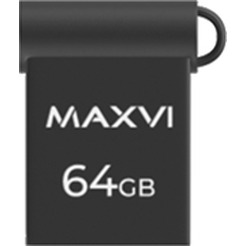 USB флеш Maxvi MM 64GB FD64GBUSB20C10MM (темно-серый)