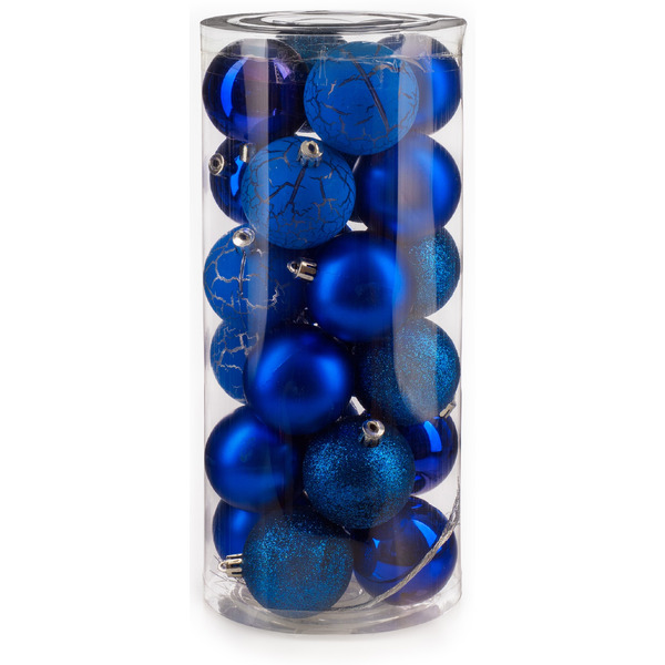 Набор новогодних шаров Ausini VT25-04020-4