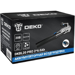 Воздуховка Deko DKBL20 Pro 063-4362 (с 2-мя АКБ и ЗУ)