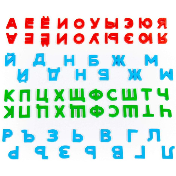 Алфавит Полесье Три кота (66 букв, магнит)