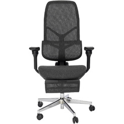 Кресло компьютерное EVOLUTION Zephyr FABRIC Black