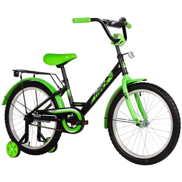 Велосипед Novatrack 201FOREST.BK5 (20", черный)
