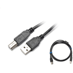 Кабель для принтера SIPU USB 2.0 4С Cu (1.5м, ПВХ черный)