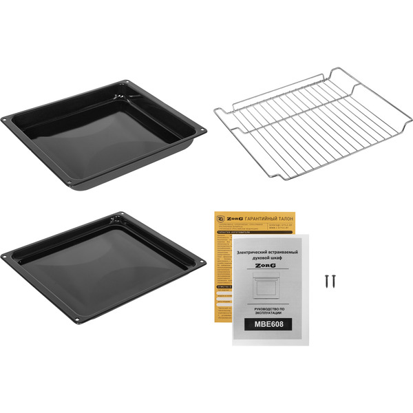 Духовой шкаф ZorG MBE608 black