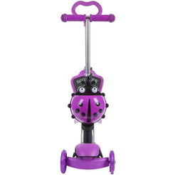 Самокат для детей Novatrack 120SB.DISCOKIDS.VL9 (фиолетовый)