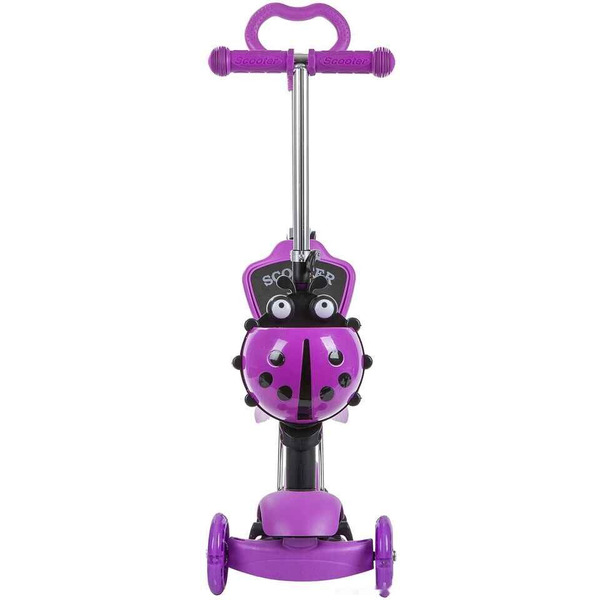 Самокат для детей Novatrack 120SB.DISCOKIDS.VL9 (фиолетовый)