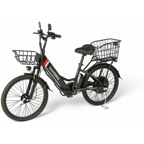 Электровелосипед SAMEBIKE Е-Alfa New SB-E-ALFA350-36/10 (черный)