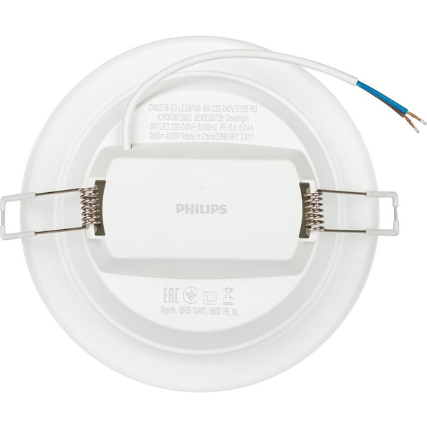 Точечный светильник Philips DN027B LED9 9Вт 4000К 220-240В D125 / Б0060528