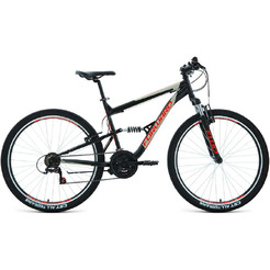Велосипед Forward Raptor 27.5 1.0 р.16 2020-2021 (черный/красный)