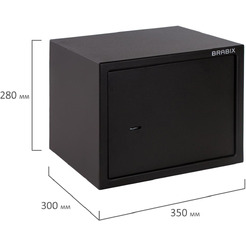 Сейф мебельный BRABIX SF-280KL (291148)