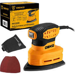 Дельташлифмашина Deko DKS200W 083-1200