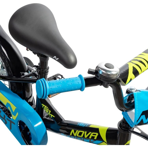 Детский велосипед Novatrack Twist 14 141TWIST.BK5 (черный)