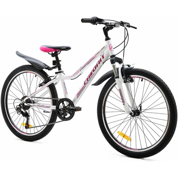 Велосипед Favorit Juli Pro 24 V (белый)