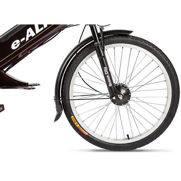 Велогибрид Eltreco E-Alfa (графит)