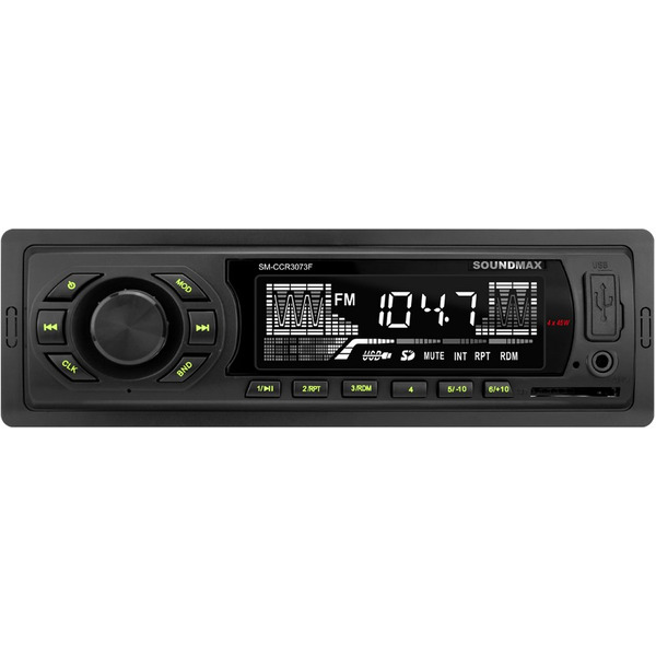 Автомагнитола Soundmax SM-CCR3073F (черный)