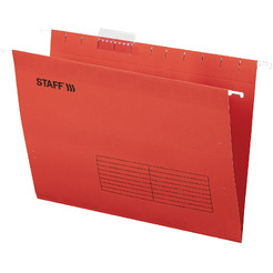 Папка подвесная Staff 270931 (10 шт, красный)
