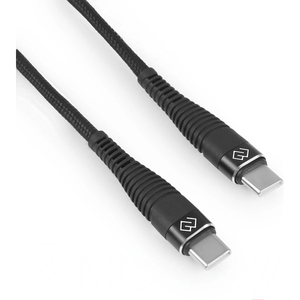 Кабель Digma DG-USBС-C-1M-100W (1м, черный)