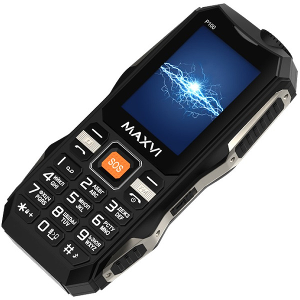 Мобильный телефон Maxvi P100 (черный)