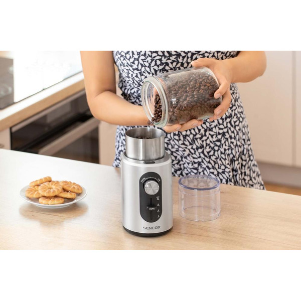 Кофемолка Sencor SCG 3550SS