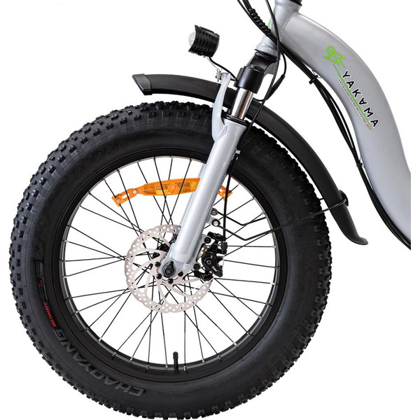 Электровелосипед Yakama S4 (серый)