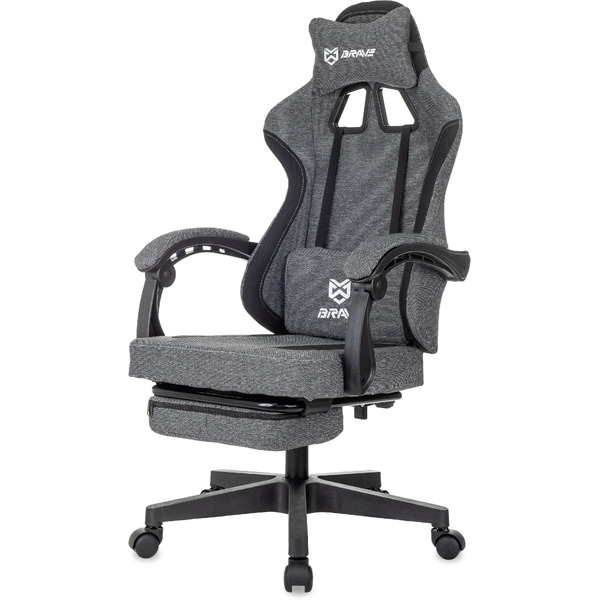 Игровое кресло Brave Knight OPUS/F mini (серый/черный)