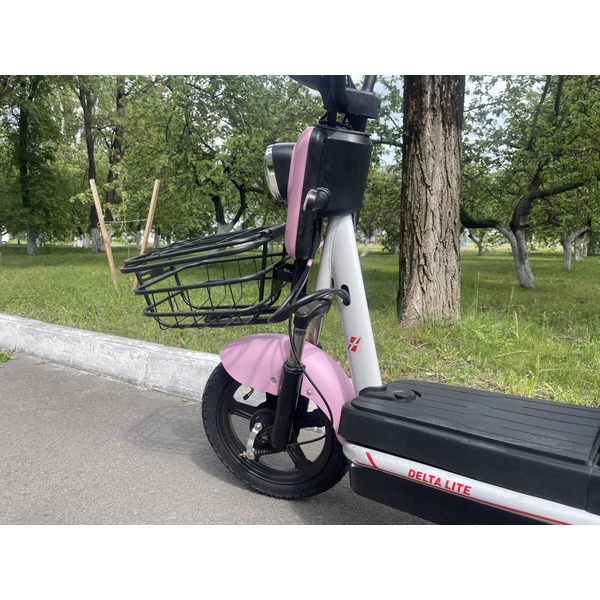 Электровелосипед AVM Delta Lite (розовый)