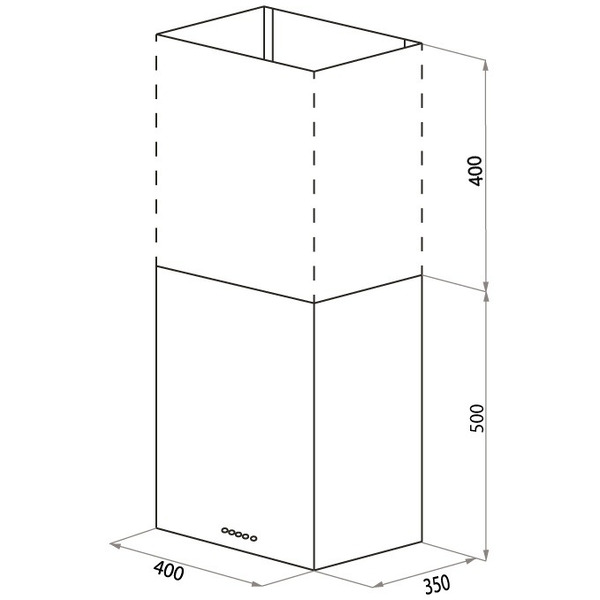 Вытяжка HOMSair Phlox Push 40 (черный)