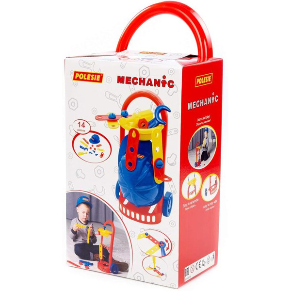 Набор инструментов игрушечных Полесье Механик 69818