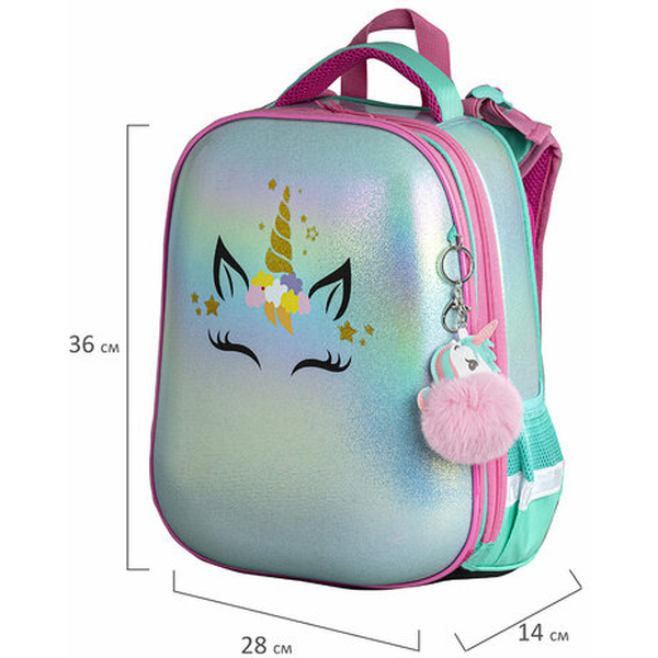 Ранец BRAUBERG SHINY Magic unicorn 270694