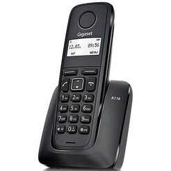 Радиотелефон Gigaset A116 (черный)