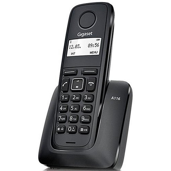 Радиотелефон Gigaset A116 (черный)