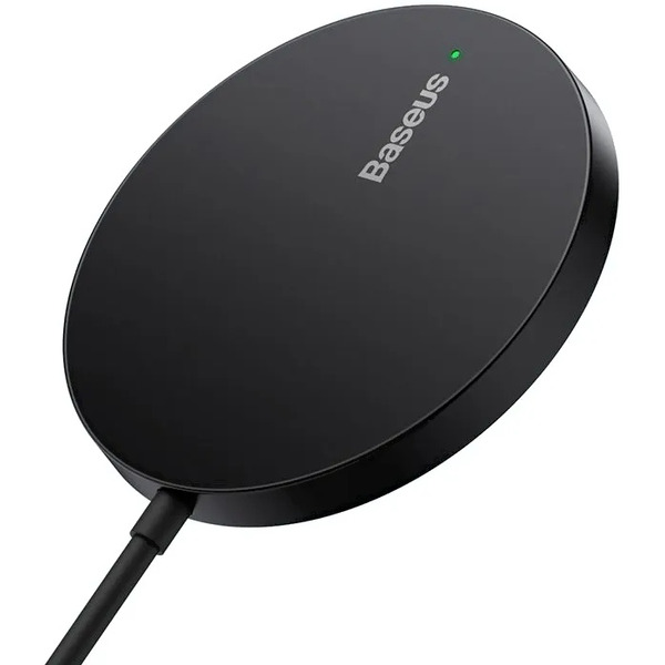 Беспроводное зарядное Baseus Simple Mini3 Magnetic Wireless Charger 15W CCJJ040001 (черный)