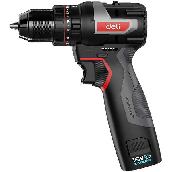 Дрель-шуруповерт Deli CZ16-1D2