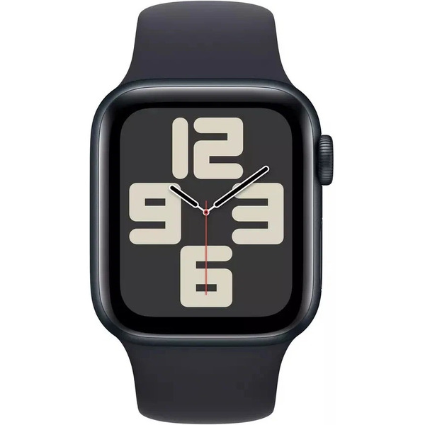 Умные часы Apple Watch SE 2023 40mm Midnight MR9X3LL/A (силиконовый ремешок S/M)