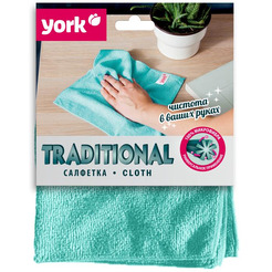 Салфетка из микрофибры YORK 026100 (30х30 см)