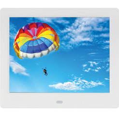 Цифровая фоторамка Digma PF-843 (белый)